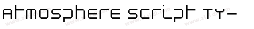 Atmosphere Script Ty字体转换